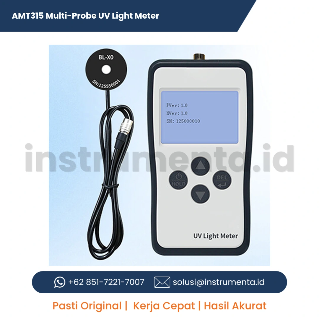 Jual AMT315 Multi-Probe UV Light Meter Alat Ukur Intensitas Radiasi Sinar Ultraviolet Multi-Sensor